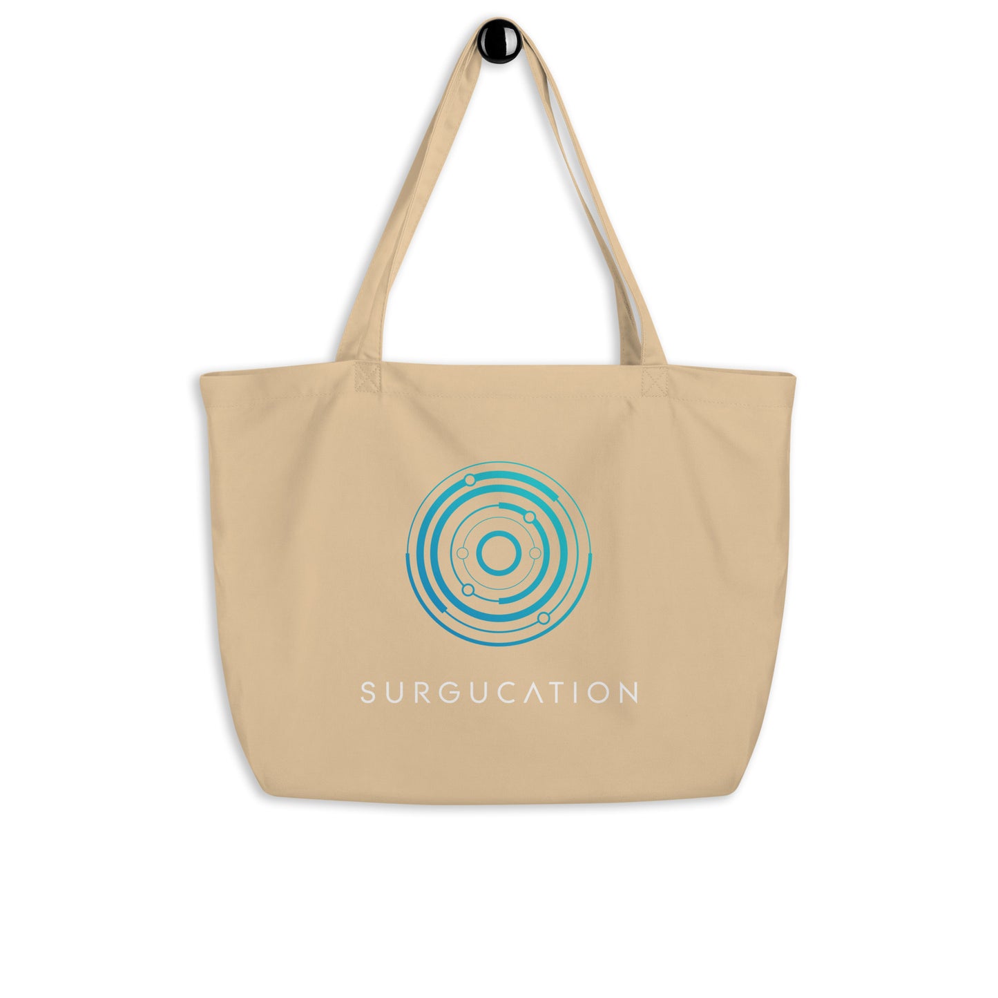 Large organic tote bag