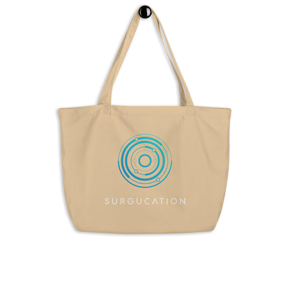 Large organic tote bag