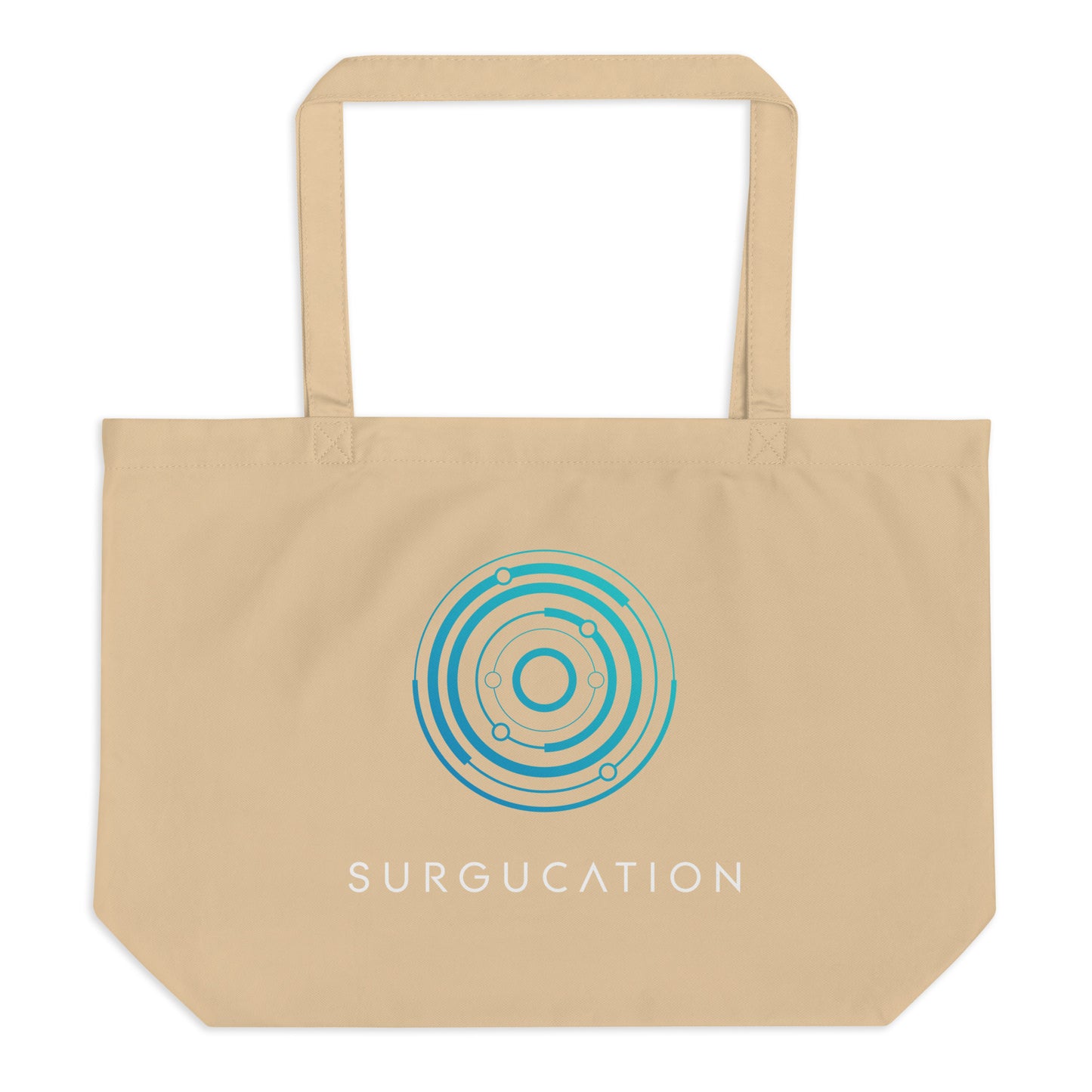 Large organic tote bag