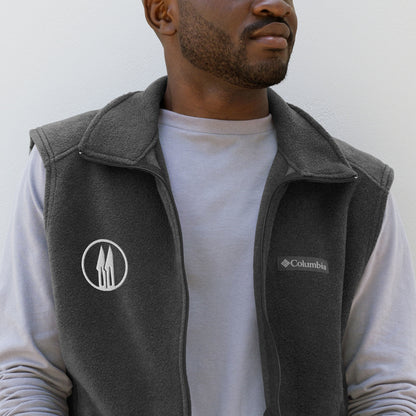 Men’s Columbia fleece vest